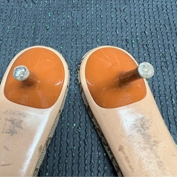 Gucci Open Toe Heels Size 8.5 - Picture 9 of 12